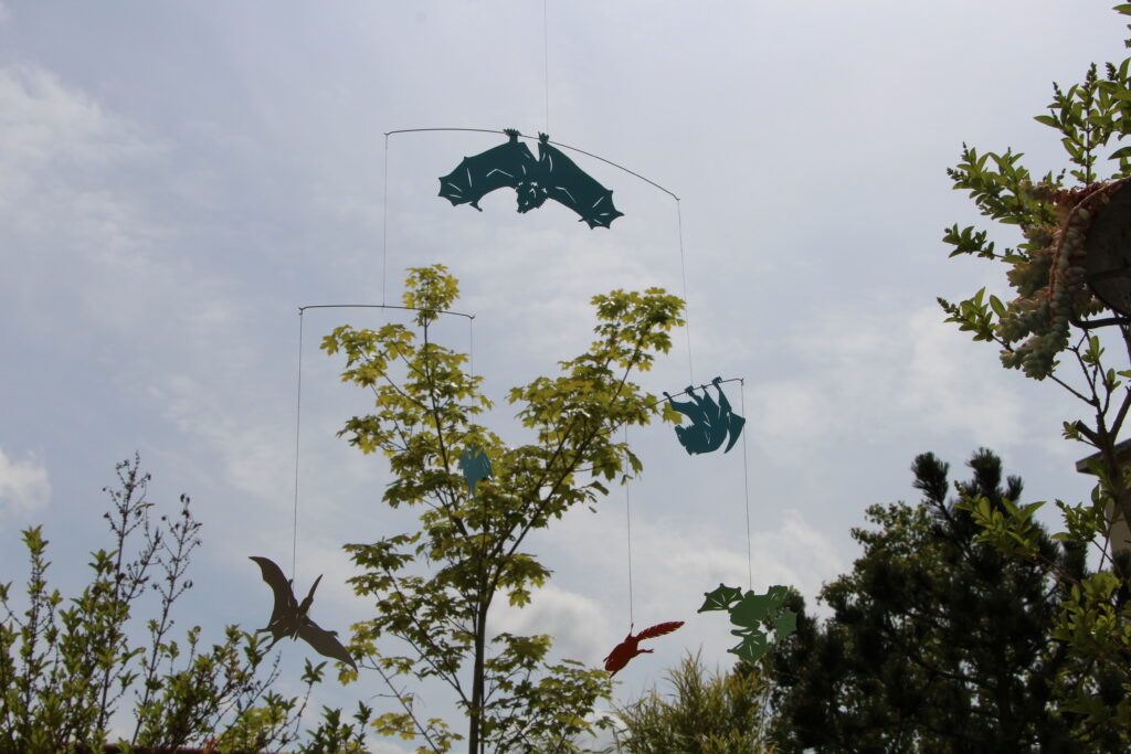 mobile aux chauves souris et autres animaux volants