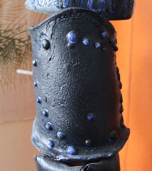 totem - détail - grès