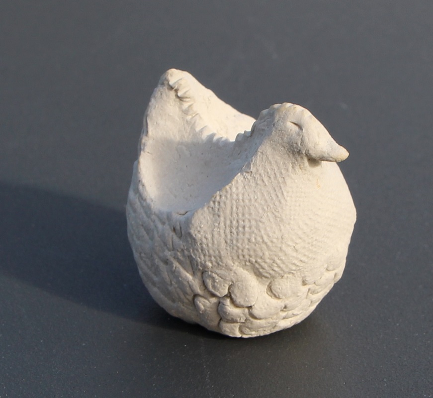 petite poule - grès