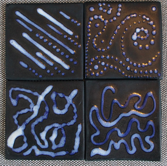 carreaux en grès émaillés à la poire