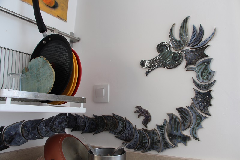 dragon de cuisine - carreaux en grès