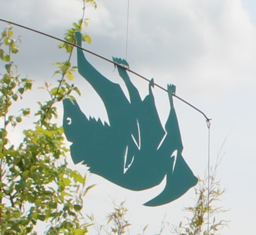 mobile aux chauves souris et autres animaux volants