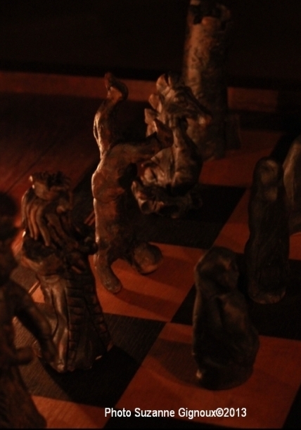 jeu d'échec - grès