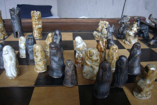 jeu d'échec - grès