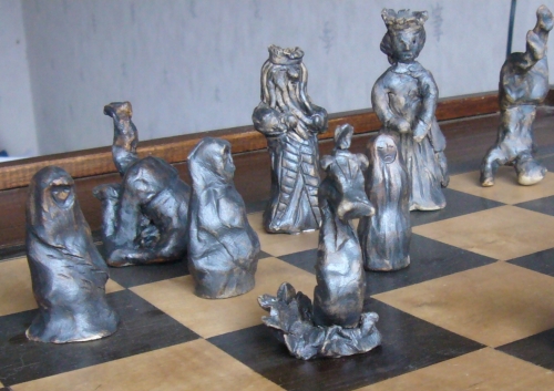 jeu d'échec - grès