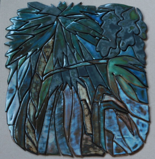 forêt guyanaise - grès émaillé